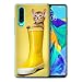 Produktbild eSwish Hülle/Case für Huawei P30 2019 / Gummistiefel Muster/Süße Kätzchen Kollektion