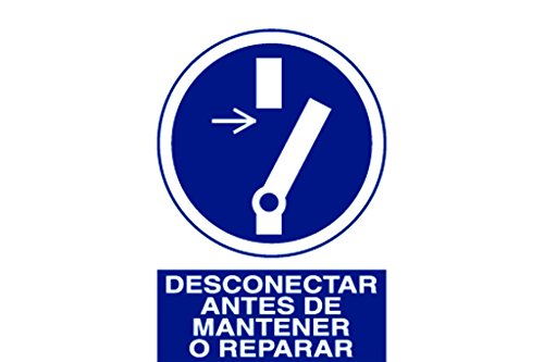 Cofan O84Ad210148 Señal Adhesivo, 210 X 148 Mm