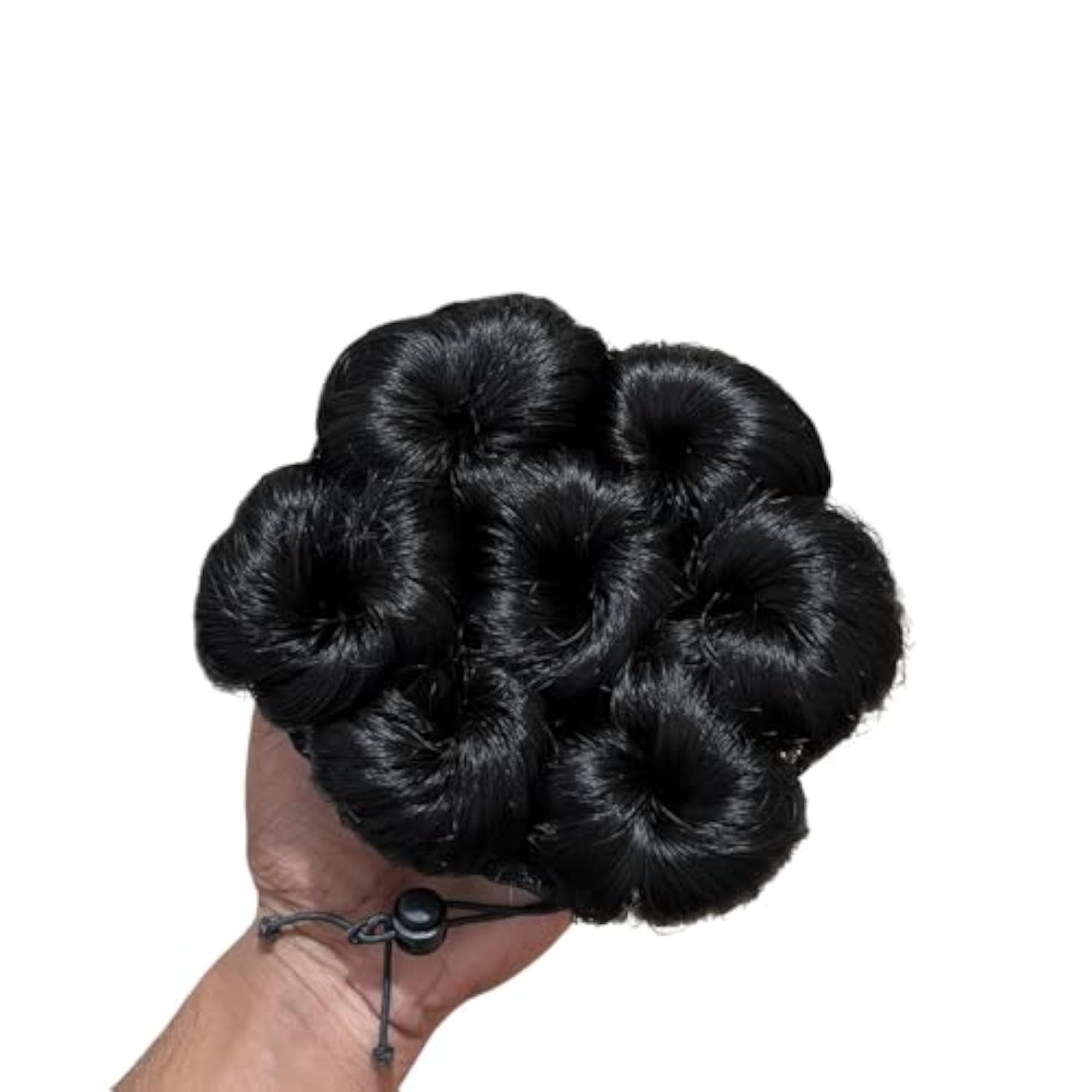 Natural Black Dory Messy Juda Bun Hair Extension