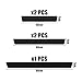 5PCS Car Door Sill Protector for Volvo XC 60/40/70/90, Carbon Fiber Car Door Threshold Protection Car Door Entry Guard(B)