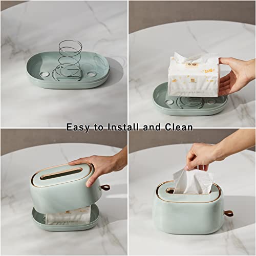 Set 2 Mini Canecas de Basura con Tapa y Porta Papel miniatura 5