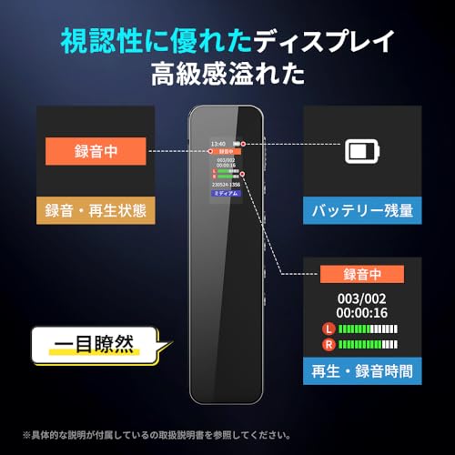 Loesoko ボイスレコーダー LY-A109 の商品画像 3