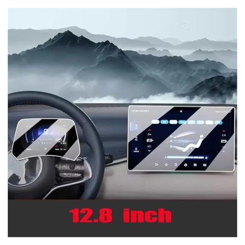 Protector de pantalla BYD Atto 3 evita arañazos en el cristal templado GPS de 15.6 pulgadas 2