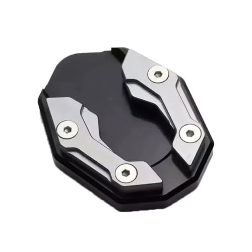 Image of Vagary Kickstand Foot Side Stand Extender for Yamaha Aerox 155 (Silver)