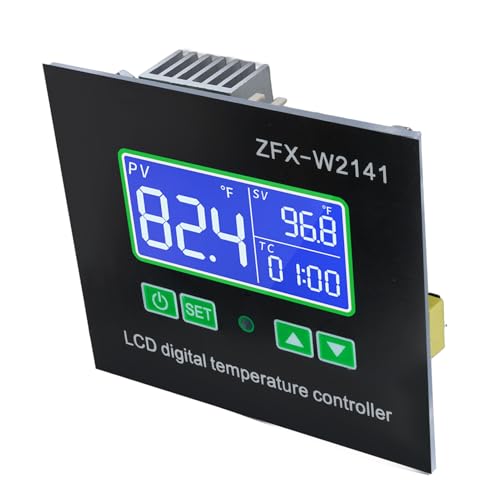 Controlador de Temperatura Digital Controlador de Termostato Módulo Programável Electronic para Máqu