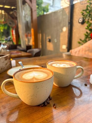 Image of 'Classic White' Durable Ceramic Tea Cup with Saucer Set of 12pcs(6Cup & 6Saucer) | Elegant Chai Cup | Microwave & Dishwasher Safe | Drinkware for Home, Office, Cafe, Guests Serving & Gifting