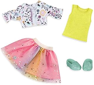 Glitter Girls by Battat - Shimmer Glimmer Urban Top & Tutu Regular Outfit