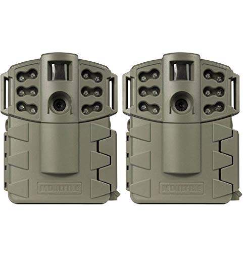 Moultrie Game Spy A-5 Gen2 Low Glow IR Digital Trail Hunting Cameras (2 Pack)
