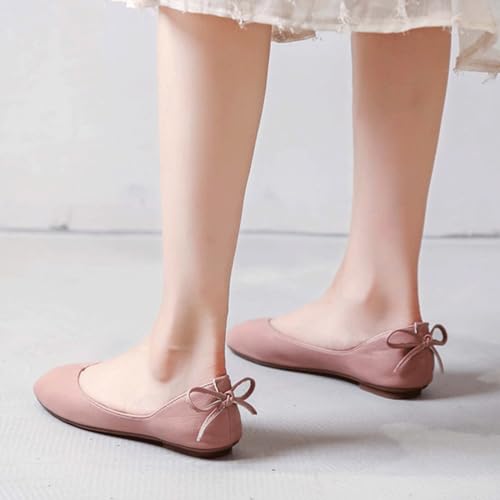 Chaussures dolly roses pour le bureau et les sorties décontractées - 4