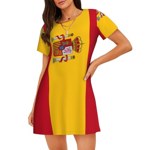 Chemise de nuit espagnole légère et confortable pour femme