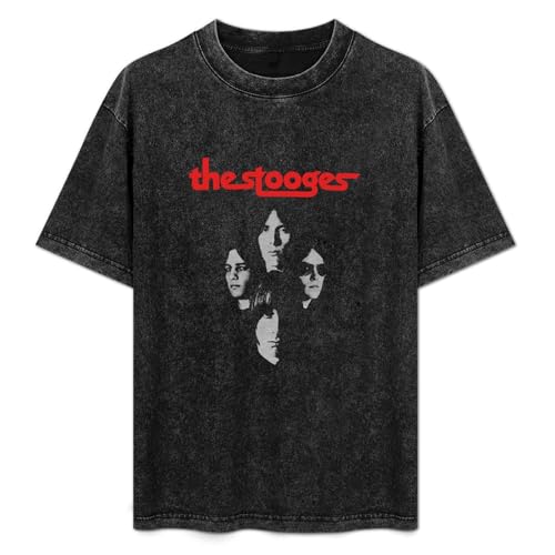 Photo de The Stooges 'Faces' Men's T-Shirt Unisex Black Men Tees S