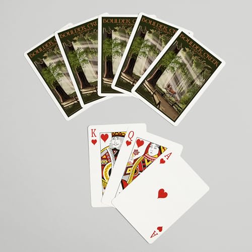 Baraja de cartas Poker Lantern Press 52 piezas miniatura 7