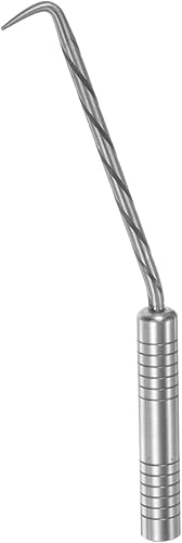 HARFINGTON Herramientas manuales de alambre de amarre de barra de refuerzo de mano de 1181 pulgadas con 12 asas de relieve alambre de amarre de tiro