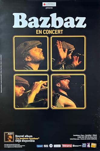 Affiche Bazbaz poster mural géant deco salon chambre 80x120 cm