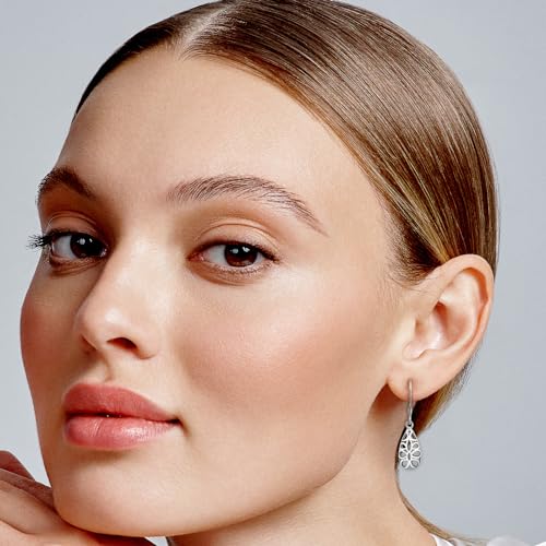 Teardrop Filigree Dangle Earrings - Hypoallergenic Minimalist Celtic Boho Earrings for Trendy Women2