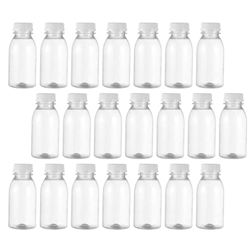 Housoutil ボトル なボトル ジュースボト 100Ml ック ジュース ボトル: 30 個の可なボトル、な ナー、 、ネジ蓋付 、パーティーの記念品。 空のジュース容