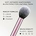 Real Techniques 5 Piece Everyday Essentials Makeup Brush Set, Includes 4 Brushes & Makeup Sponge, For Foundation, Blush, Bronzer, Contour, Eyeshadow, & Powder, Travel Gift Set, Cruelty-Free & Vegan