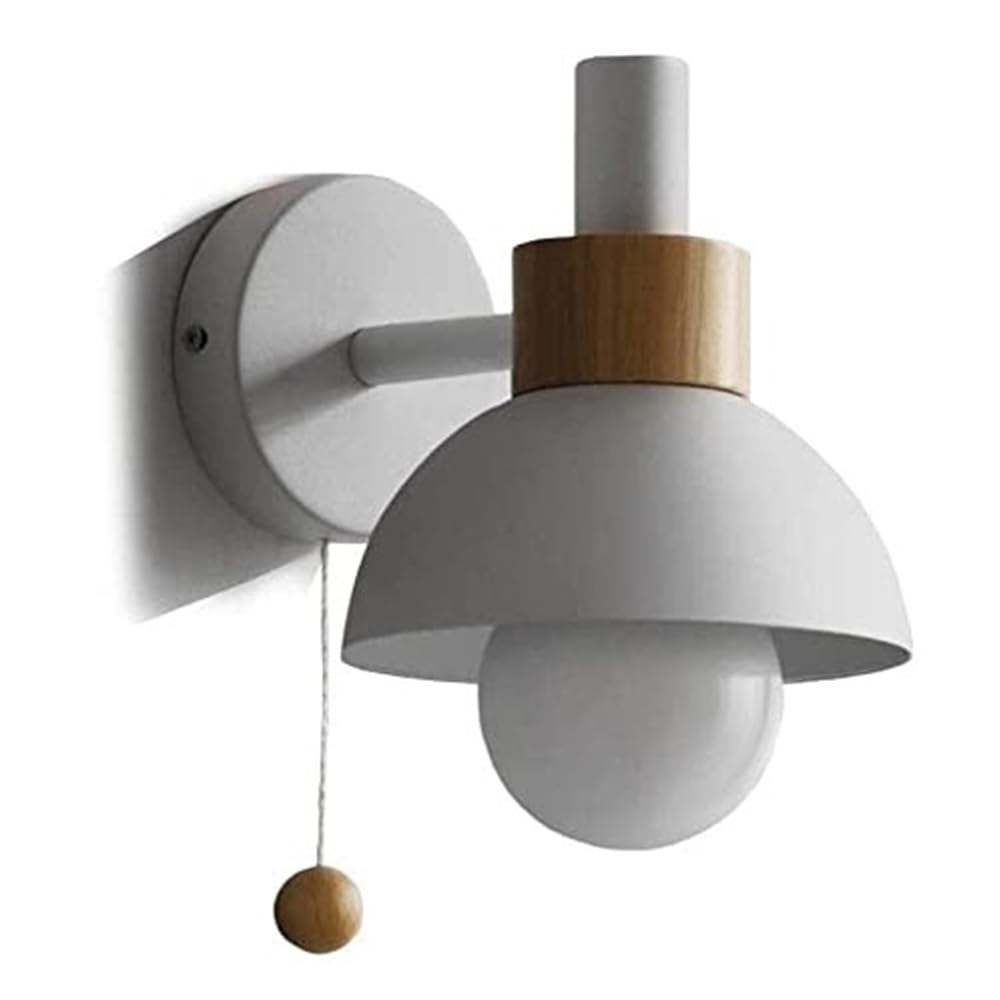 Lampe murale avec interrupteur à tirette pour éclairage intérieur de chevet