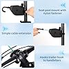 Corde de Remorquage Vélo Enfant 2,5m, Vankarr Compatible Universel, Enroulement Automatique, Facile à Tirer en Montée, Sûr et Stable, pour Vélos de Ville, E-Bikes #5