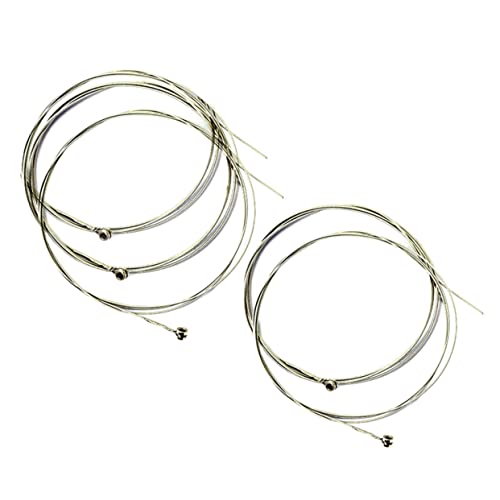 BESTonZON Warm Tone Electric Guitar Strings 6 Strings for Beginners Smooth Finish Non-slip for Enhanced Grip