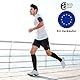 aZengear Kompressionsstrümpfe für Damen Herren (20-30 mmHg Klasse 2) Stützstrümpfe Medizinisch Kompressionssocken Waden Kompression für Laufen Reise Flug Sport Schwangerschaft (XXL)