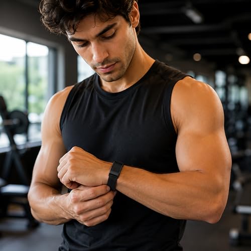 Image of TechTrendz Stretchy Solo Loop Replacement Strap for Whoop 4.0 Adjustable Soft Sport Nylon Elastic Braided Bands Compatible with Whoop 4.0, Durable Sleep, Wearable Health, Fitness & Activity Tracker (Device Not Included)