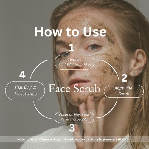 Image of Khadi Multani Mitti Face Scrub 100 gm | Deeply Cleanses & Hydrates | For Glowing & Brightening Skin | For Acne, Clog Pores & Excess Oil | All Skin Types Exfoliating Scrub for Men & Women