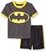 Batman Baby Boys' 2pc Top and Short Set, Black, 24 Months