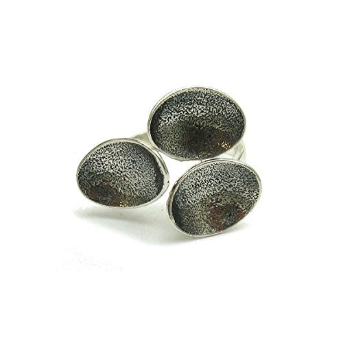 Bague argent sterling 925 véritable estampée création artisanale solide