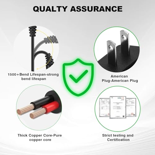 Ultrapoe 12V 2A Ac Adapter Replacement With 9Tips,Ac 120V To Dc 12V 2000Ma Power Supply Cord Regulated,For Led Strip Light thumb #3