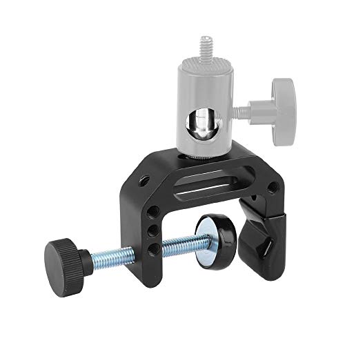 Collier de serrage en C pour fixer moniteur et micro sur tube et table