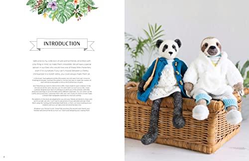 Knitted Wild Animal Friends: Over 40 knitting patterns for wild animal dolls, their clothes and accessories (Knitted Animal Friends) - Image 2