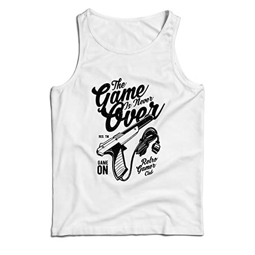 lepni.me Camisetas de Tirantes para Hombre Club de Videojuegos Retro, el Juego...