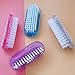 Nail Brush for Cleaning Fingernails Two Sided Hand Fingernail Scrub Brush Soft Stiff Bristles Nails Toes Scrubber for Men Women Kids,4 PCS