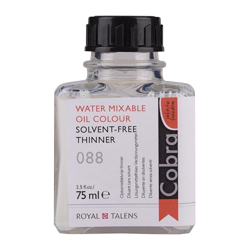 Royal Talens Cobra Water Mixable Solvent-Free Paint Thinner Medium - 75 ml