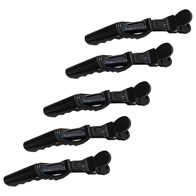 5 Pack Spring Clamps - 4.5 Inch Small Clamps for Backdrop Stand, Heavy Duty Clamps, Plastic Clips for Crafts and Backdrop Clips Clamps - Backdrop Clamps for Crafts, Woodworking, Photography, Outdoor