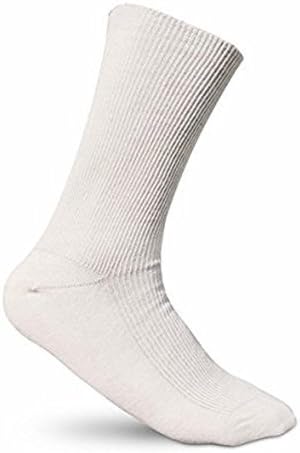 Cottonique Spandex-Free Elite Elastic-free Socks made from 100% Organic Cotton, Natural, Small