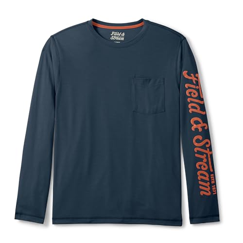 Image of Field & Stream Men's Roll Cast Long Sleeve Performance Tee Shirt with Drirelease