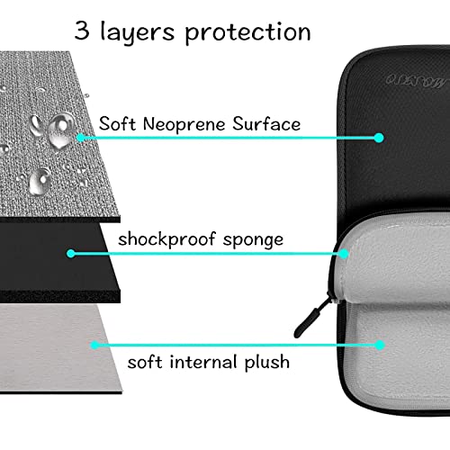 MOSISO Laptop Case 13.3 inch, 13-13.3 inch Laptop Sleeve Bag Compatible with MacBook Air/Pro 13 / Pro 14, HP Dell ASUS - Image 3