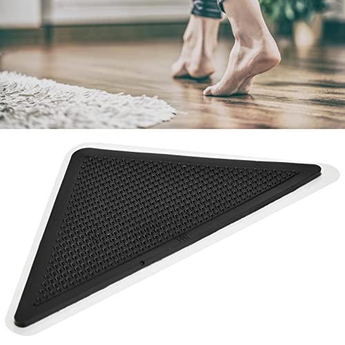 Fita de Tapete Almofada Triangular Remendo Fixador de Borracha Adesivos Fixos para Tapete Doméstico