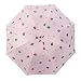 Produktbild iLoveDeco Farbwechsel Regenschirm Taschenschirm(Erdbeer-Muster), 8 verstärkten Rippen, kompakte Winddichte Leicht Sonnenschirm Regenschirm mit Anti-UV-Schutz Farbwechsel bei Regen