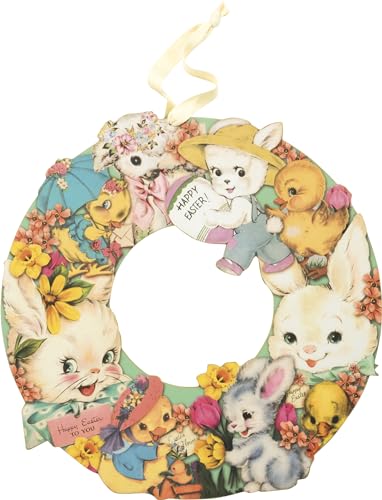 Colgador de bienvenida de conejo de Pascua de Design Imports