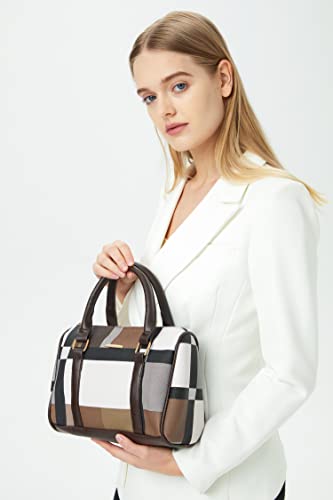 Image of 2E-youth Designer Purses and Handbags for Women Satchel Shoulder Bag Tote Top Handle Bag