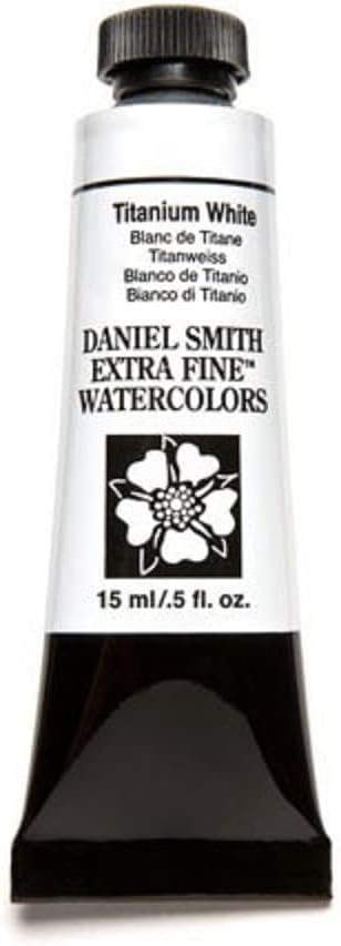DANIEL SMITH DS W/C 15ML TITANIUM WHITE