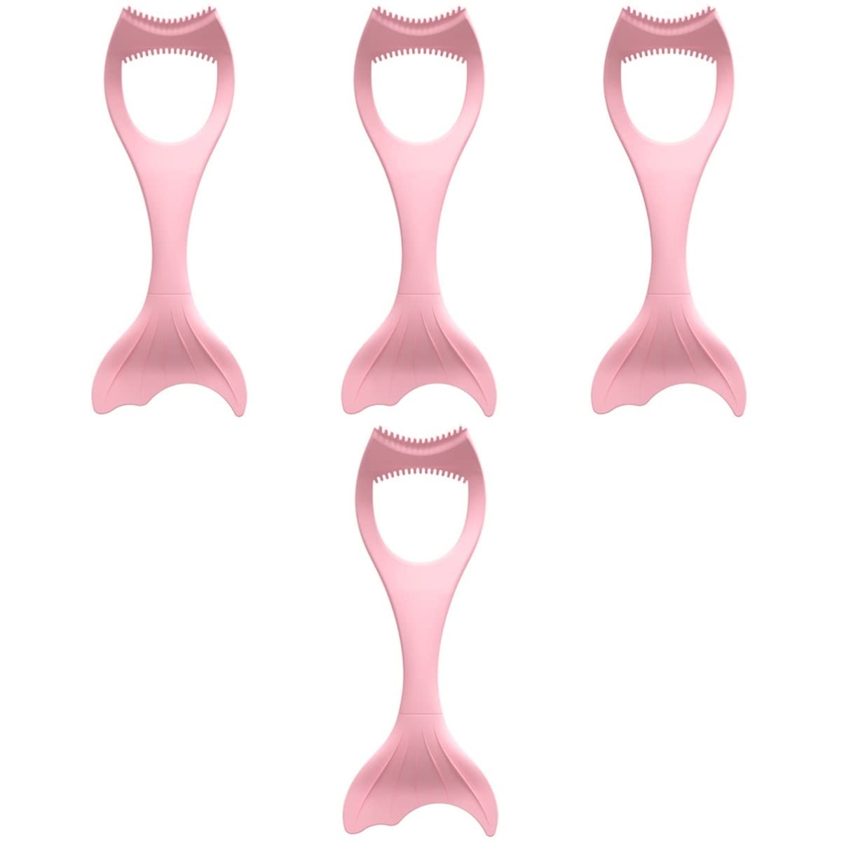 minkissy 4pezzi Applicatore Professionale Per Eyeliner Silicone Strumento Riutilizzabile Per Trucco Occhi Facile Da Usare e Pulire Per Donne e Occasioni Speciali