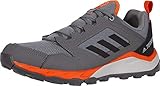 adidas outdoor Men's Terrex Agravic TR Running Shoe, Grey Three/Black/Orange, 6.5 M US