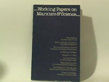 Working Papers on Marxism and Science