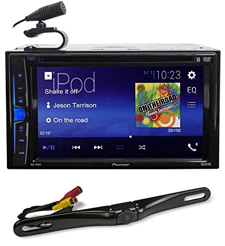 Pioneer AVH-200EX 6.2" In-Dash DVD Bluetooth Receiver iPhone/Android/USB+Camera (Renewed)