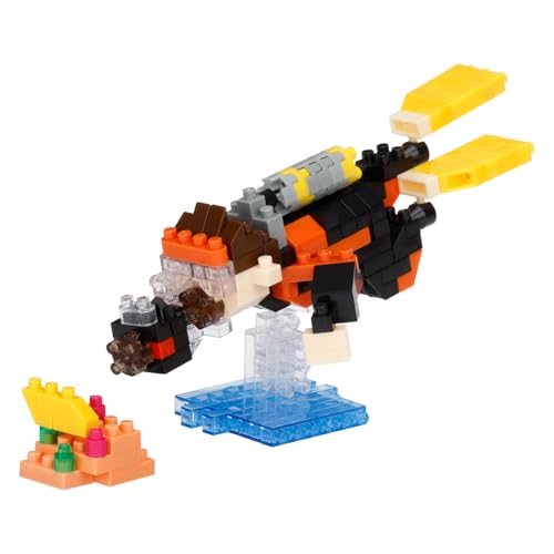 nanoblock - Sports - Scuba Diving Collection Series 180 Piece Building Kit