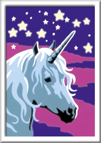 CreArt Kids 8x12cm : Adorable licorne Ravensburger Jeux France - vue 2